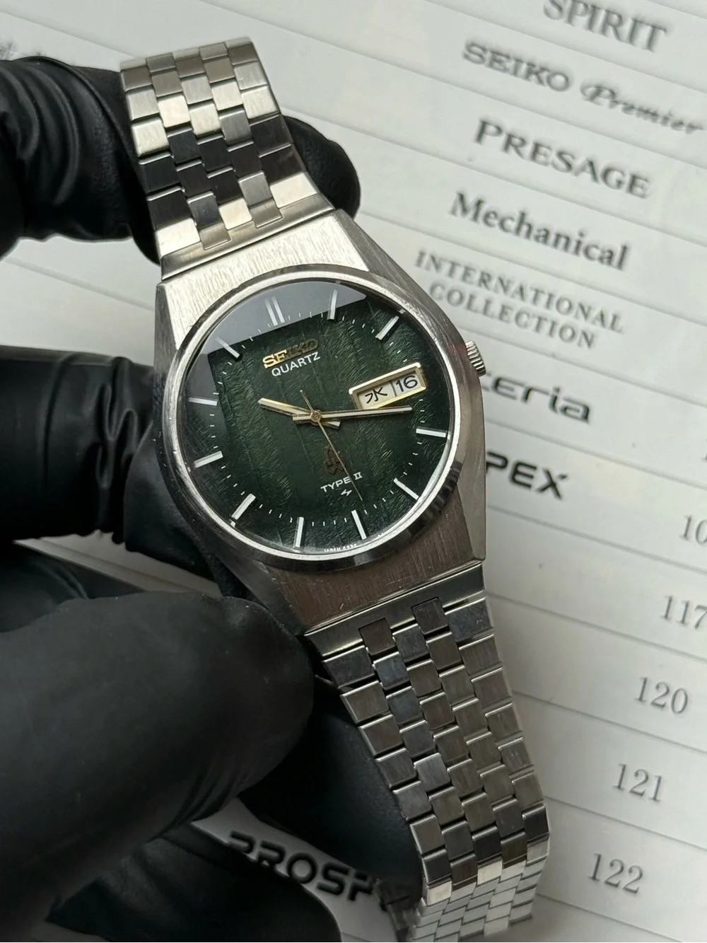 Vintage 1977 Seiko Type II 4336-8060 Men’s Watch - Very Good Condition